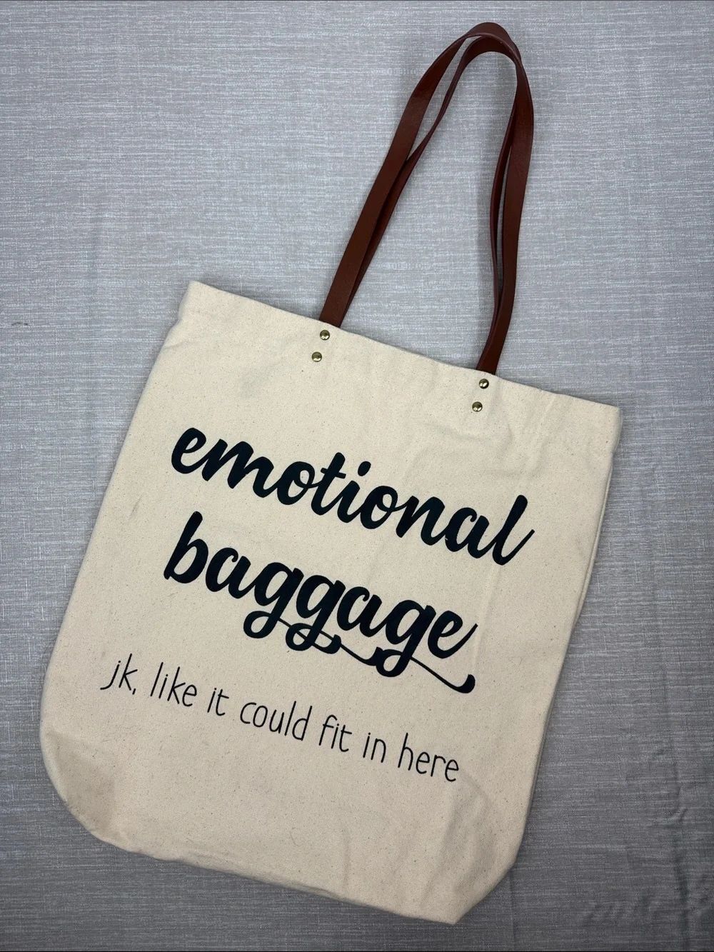 Emotional Baggage Tote
